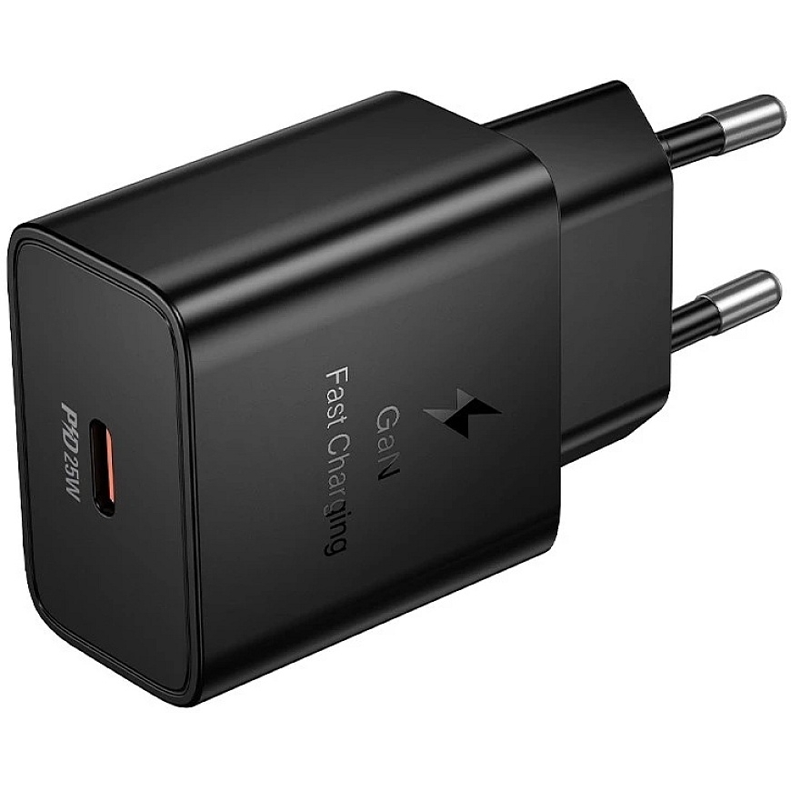 Hoco N76 25W USB-C laadija must – 2