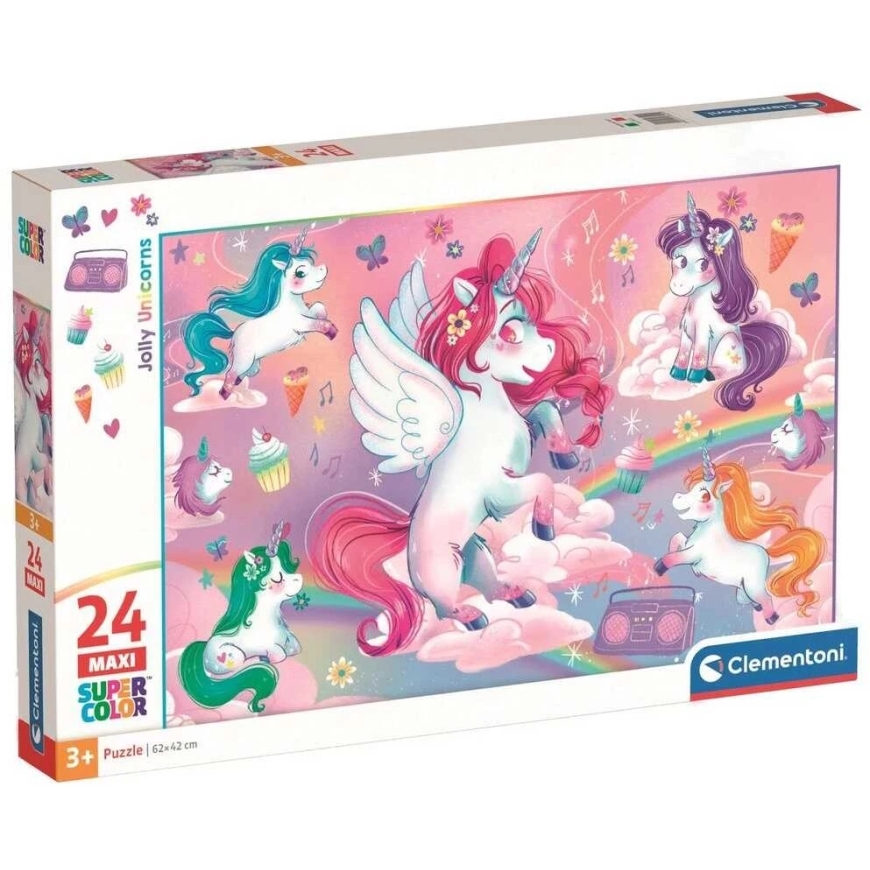 Clementoni Dėlionė 24 vnt. - Vienaragis – 2