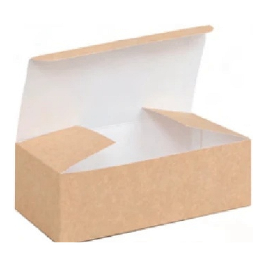 Radamir Paper Food Box, without window, 16 x 10 x H 6 cm, 100 pcs.