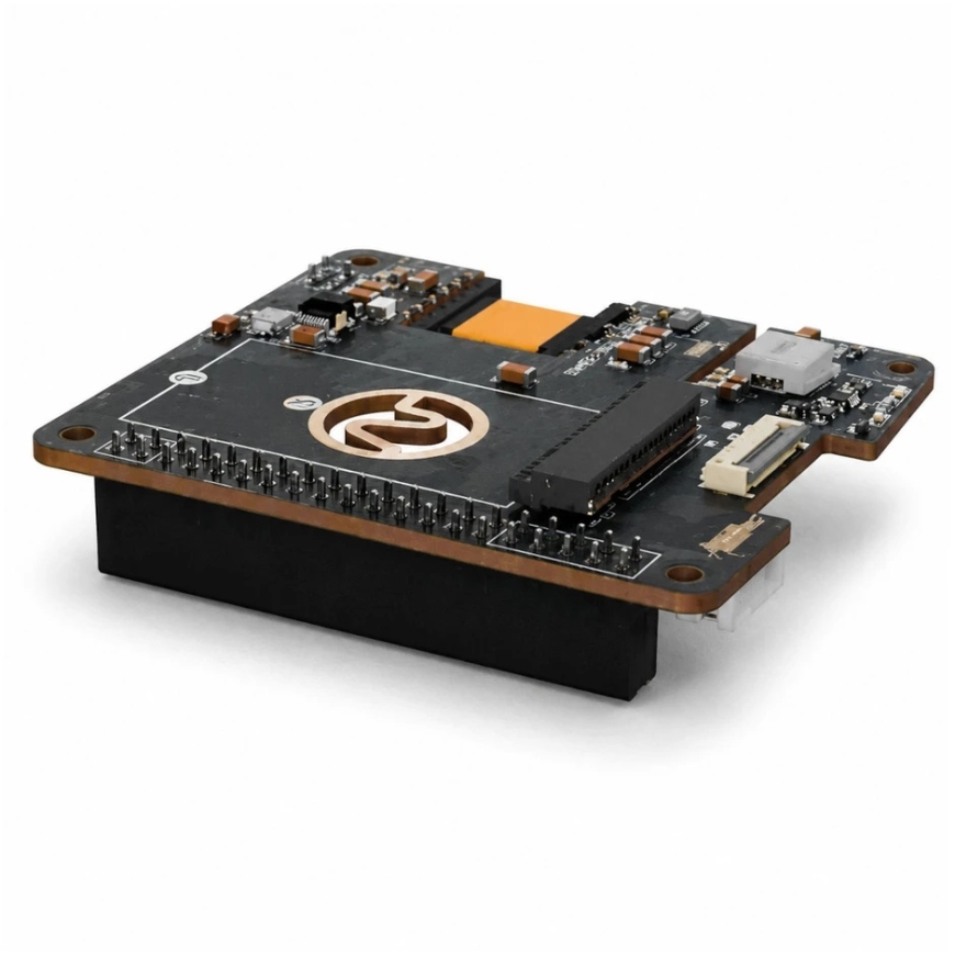 Argon40 Argon Industrial PoE+ HAT koos M.2 NVMe – plaat, mis on mõeldud Raspberry Pi 5 jaoks