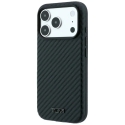Tumi Carbon MagSafe dėklas iPhone 18 Pro / 17 Pro juodas Tumi Carbon MagSafe dėklas iPhone 18 Pro / 17 Pro juodas