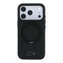 Lacoste Petit Pique Semi Wrap Ring Stand чехол с подставкой и поддержкой MagSafe для телефона iPhone 18 Pro Max чёрный Lacoste Petit Pique Semi Wrap Ring Stand чехол с подставкой и поддержкой MagSafe для телефона iPhone 18 Pro Max чёрный