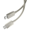 Spigen EB6015CC data transfer and charging cable | USB-C to USB-C | 60W | 1.5m | gray Spigen EB6015CC data transfer and charging cable | USB-C to USB-C | 60W | 1.5m | gray