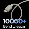 Spigen EB6015CC andmeedastus- ja laadimiskaabel | USB-C kuni USB-C | 60W | 1.5m | hall Spigen EB6015CC andmeedastus- ja laadimiskaabel | USB-C kuni USB-C | 60W | 1.5m | hall