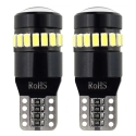 LED CANBUS 18SMD 3014 + 1SMD 1SMD T10 W5W Balta 12V/24V LED CANBUS 18SMD 3014 + 1SMD 1SMD T10 W5W Balta 12V/24V
