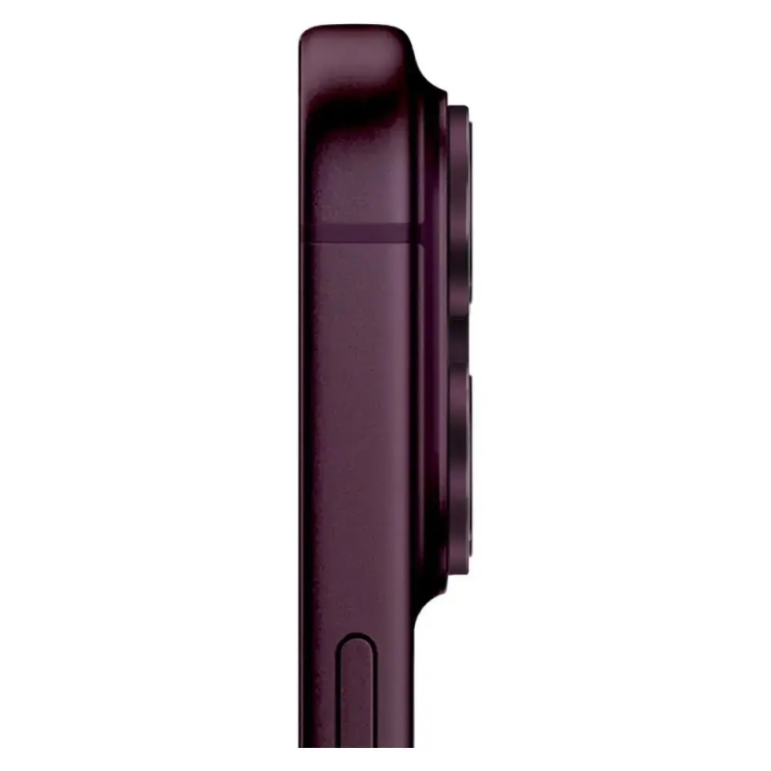 UNIQ Optix AluGuard (DX2) kameros objektyvo apsauginis stiklas iPhone 18 Pro / iPhone 18 Pro Max bordo spalvos – 3