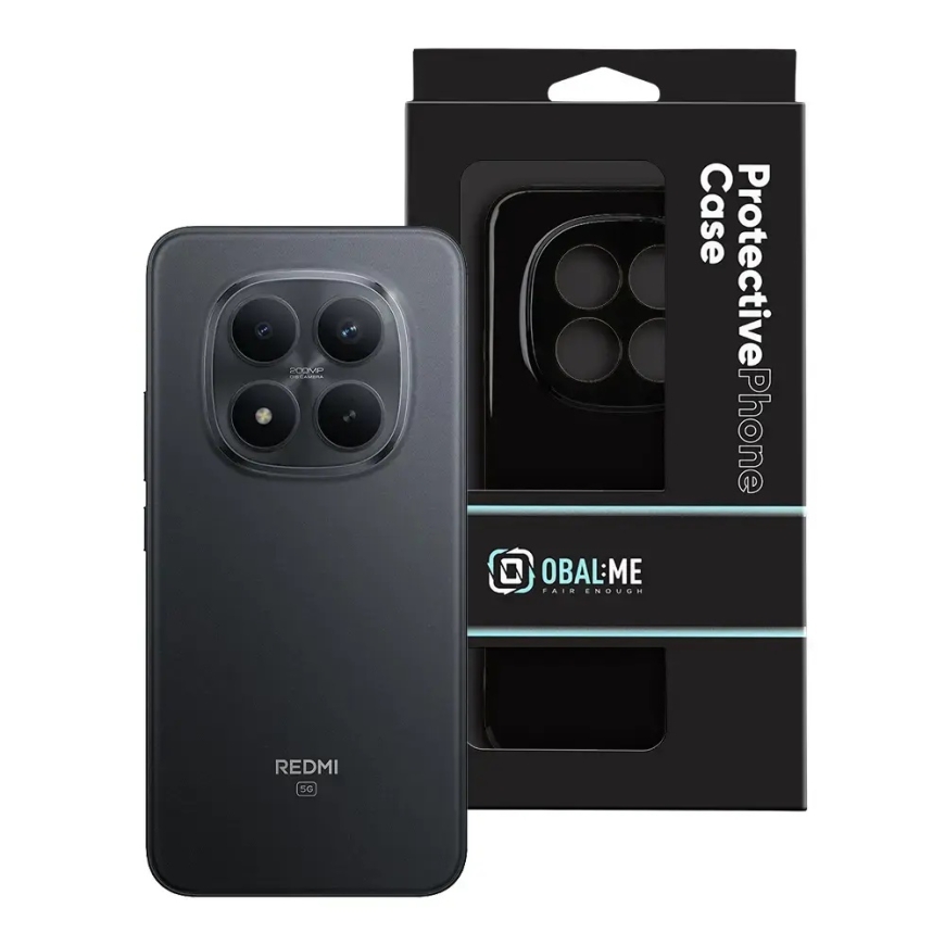 OBAL:ME Glossy чехол для телефона Redmi Note 15 Pro+ 5G чёрный