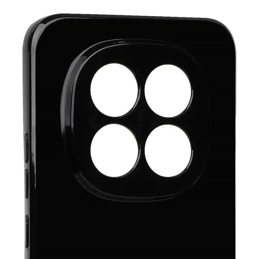 OBAL:ME Glossy maciņš telefonam Redmi Note 15 Pro+ 5G melns – 4