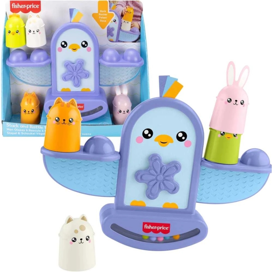 Mattel Kõndimis- ja tõukeratas Fisher-Price Lind Kiwaczek