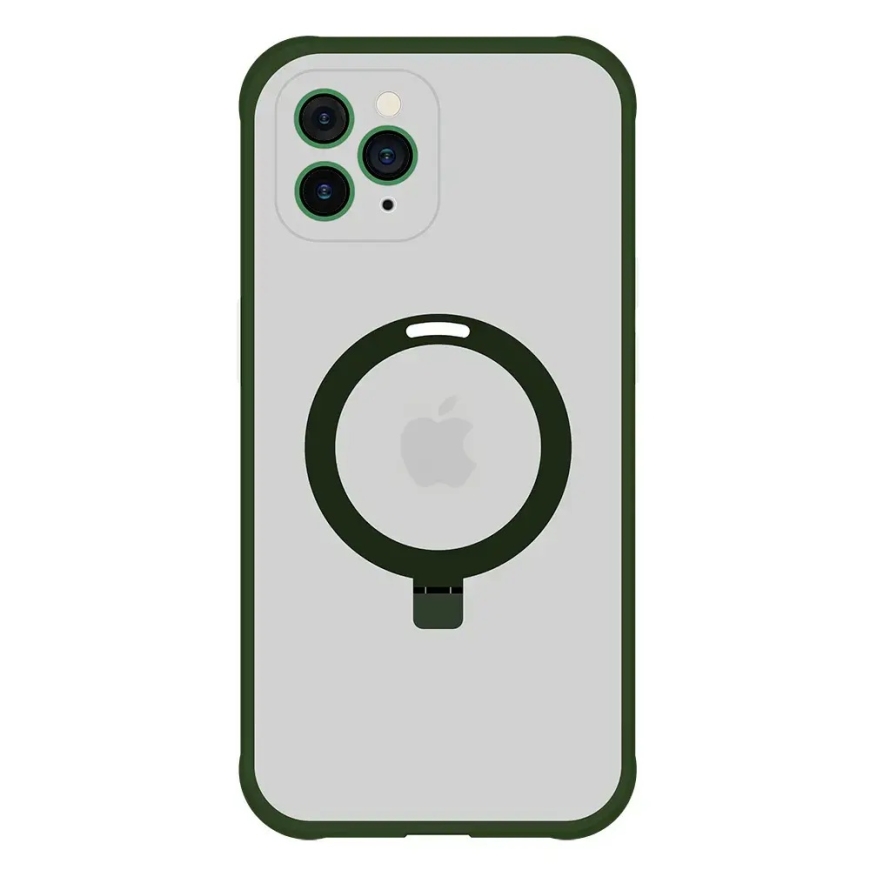 Tel Protect Magical phone case with stand and MagSafe support for iPhone 11 Pro Max green – 2