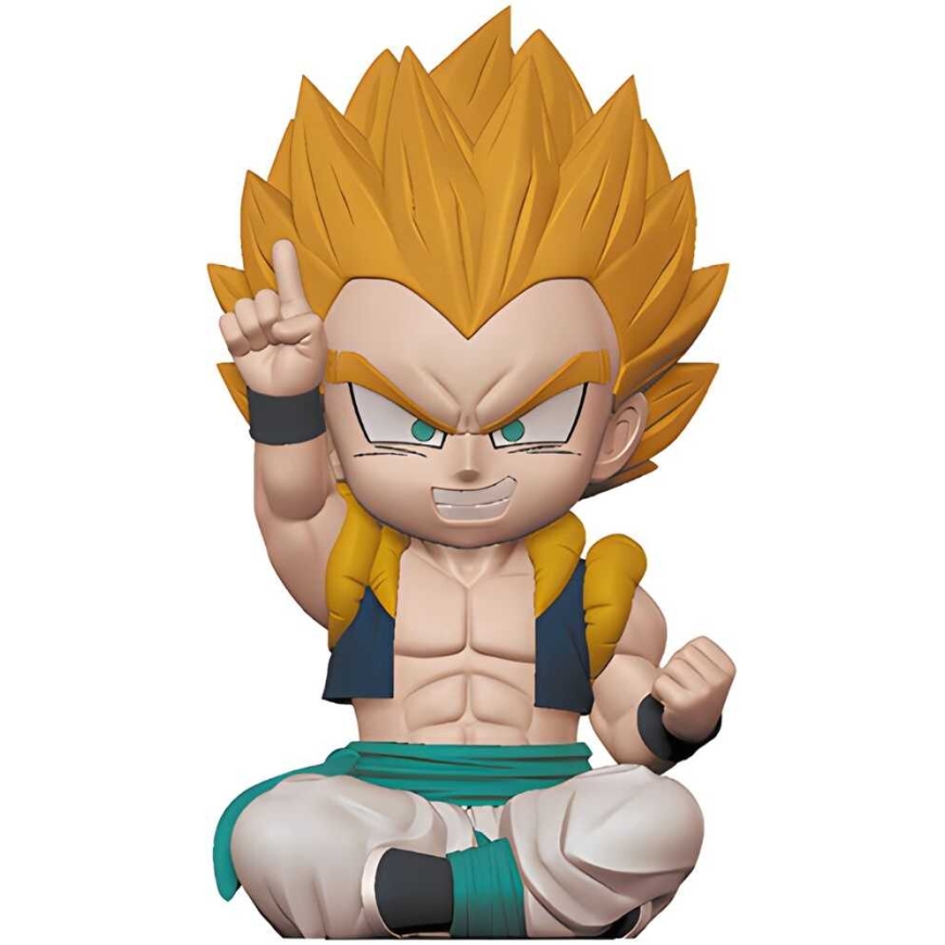 Plastoy Dragon Ball Z Gotenks Super Saiyan money box figure 15cm