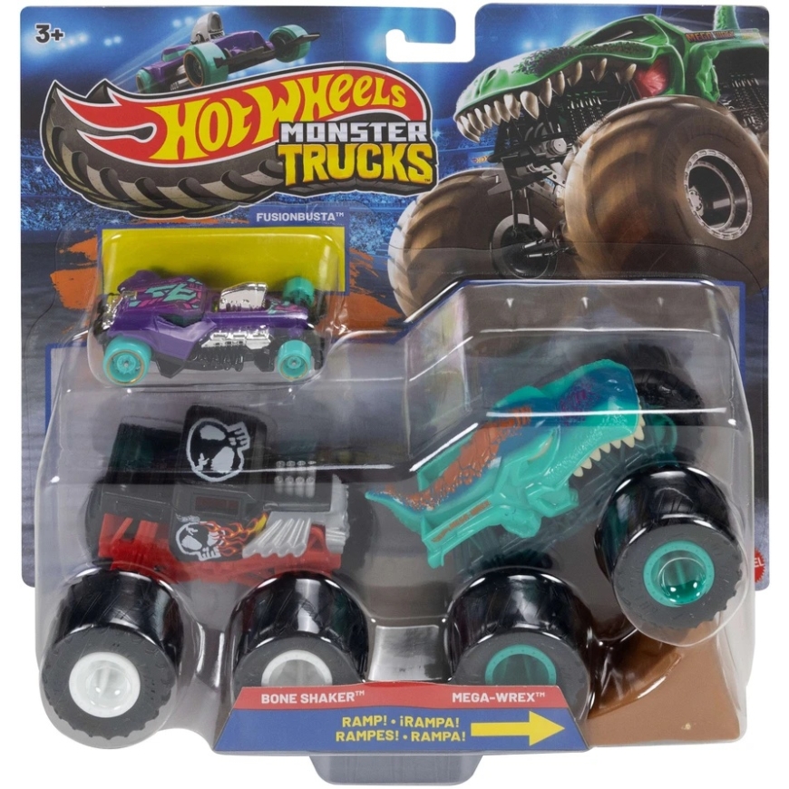 Набор автомобилей Mattel HOT WHEELS MONSTER TRUCKS (JML61) – 2