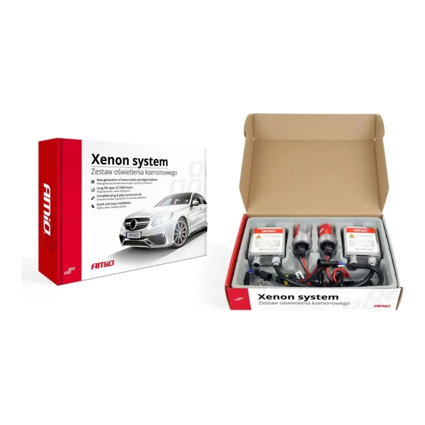 Ksenono komplektas tipo 1103 H7M (metal) 4300K