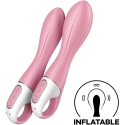 "Satisfyer" ilmatiivis vibraattori ilmanpumpulla "Satisfyer" ilmatiivis vibraattori ilmanpumpulla