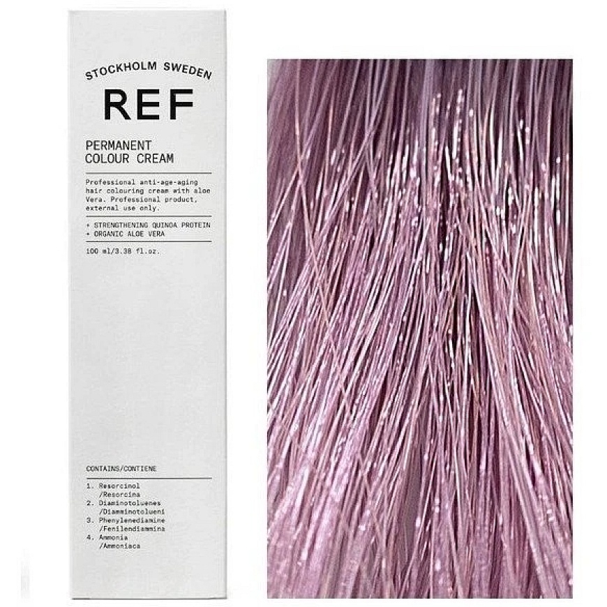 REF Permanent Colour Vegan постоянные краски для волос Розовые, 100 мл – 3