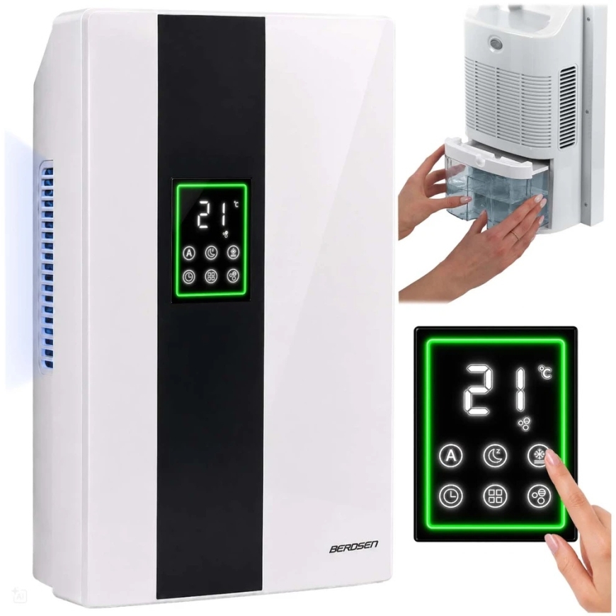 Berdsen BD-860 Gold Dehumidifier with Remote Control