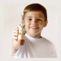 Dantų šepetėlis InnoGio GIOdog 2+ ruda Dantų šepetėlis InnoGio GIOdog 2+ ruda