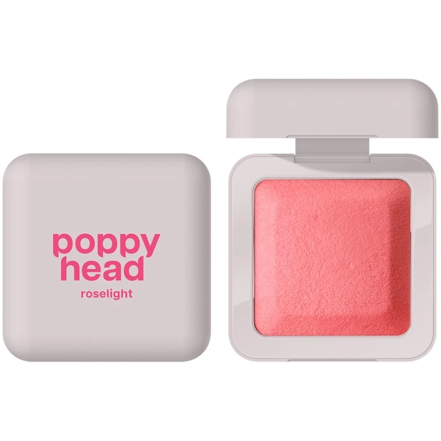 Poppy Head Roselight puuderpunastus roosa 03 Coral Satin 8,2 g