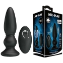 „Mr Play Strong“ vibrējošs uzlādējams anālais spraudnis, 12 cm, 12 režīmi