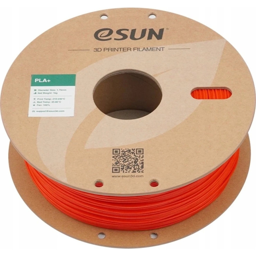 eSUN PLA+ plastic 1.75mm 1kg - RGB red – 2