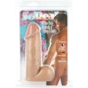 Seitsemän luomusta Realistinen dildo penis kiveksillä 15cm Seitsemän luomusta Realistinen dildo penis kiveksillä 15cm