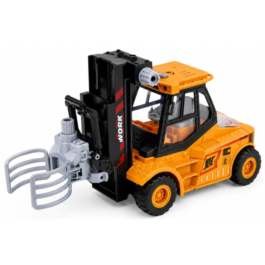 Lean Toys Trukkis yellow ja black 6 kpl. – 2