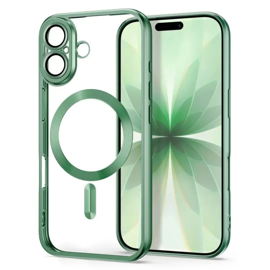 TECH-PROTECT MAGFLEX MAGSAFE IPHONE 17 MATTE SAGE – 2