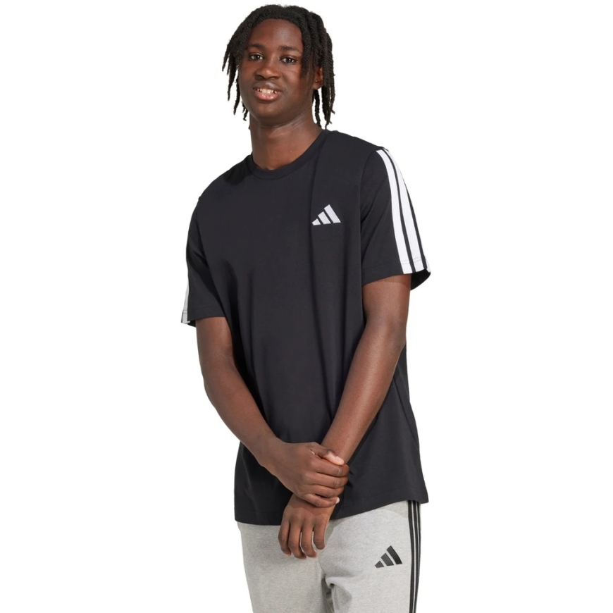 Miesten T-paita adidas 3-Stripes musta JV6783 (M) – 5