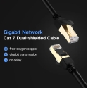 Ugreen NW107 сетевой кабель Ethernet LAN | Cat7 | FTP | 1.5m | чёрный Ugreen NW107 сетевой кабель Ethernet LAN | Cat7 | FTP | 1.5m | чёрный