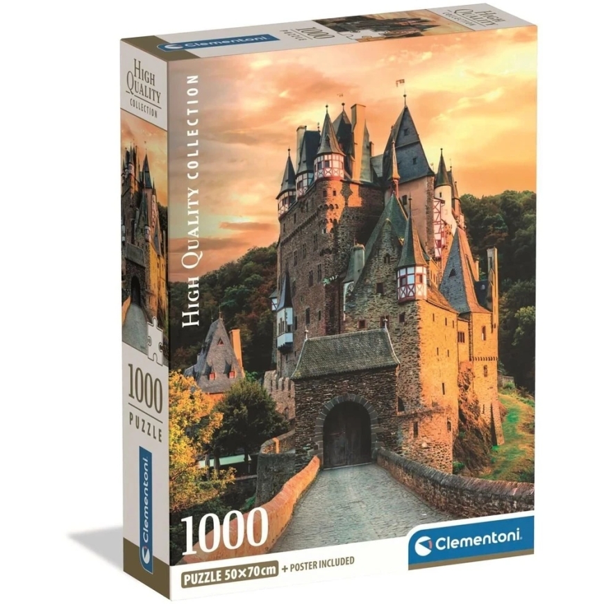 Clementoni Puzzle 1000 pcs - Elco Castle