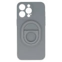 Tel Protect Magneettinen Elipse puhelinteline iPhone 14 Pro:lle harmaa Tel Protect Magneettinen Elipse puhelinteline iPhone 14 Pro:lle harmaa