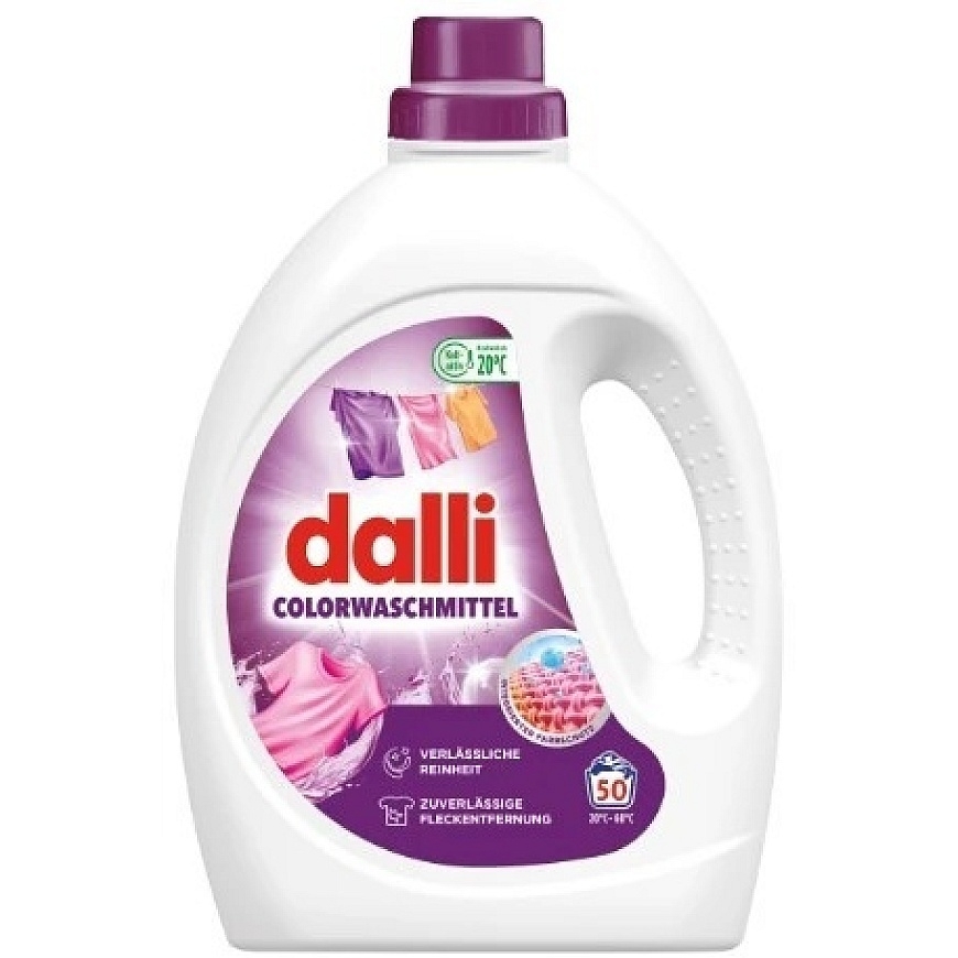 Жидкий стиральный порошок DALLI, для цветных тканей 2,25 л (50 стирок)