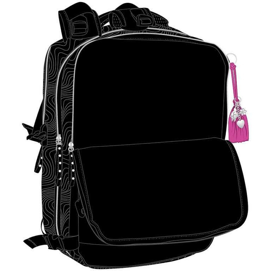 Safta Demon Hunters Kpop Energy ceļojuma mugursoma 44cm – 3