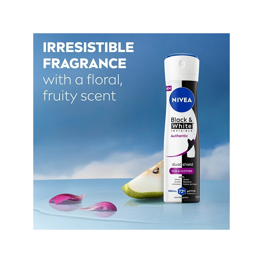 Nivea antiperspirantas B&W Authentic 150 ml – 3