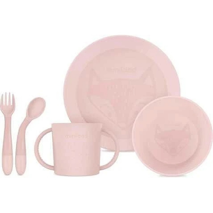 Miniland Children's Tableware Set Meal Set Round Candy 6 months+