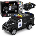 Lean Toys Mänguasi Erijõudude Politseiauto, valguse ja heliefektidega, must ja valge, 15 × 6,5 × 6,5 cm Lean Toys Mänguasi Erijõudude Politseiauto, valguse ja heliefektidega, must ja valge, 15 × 6,5 × 6,5 cm