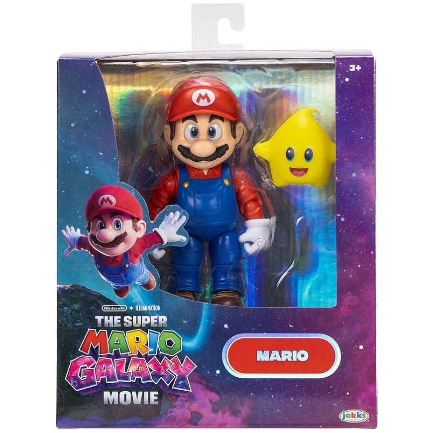 Jakks Pacific Super Mario Galaxy Movie - Figuri 12 cm 1. laine - Mario – 2