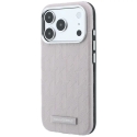 Karl Lagerfeld Grained Mono Resin Logo phone case with MagSafe support for iPhone 17 Pro Max | iPhone 18 Pro Max pink Karl Lagerfeld Grained Mono Resin Logo phone case with MagSafe support for iPhone 17 Pro Max | iPhone 18 Pro Max pink