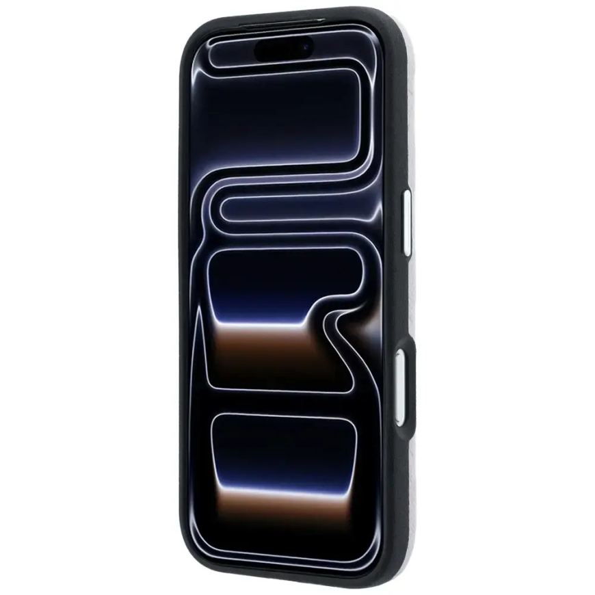 Karl Lagerfeld Grained Mono Resin Logo telefoni ümbris MagSafe toega iPhone 17 Pro Max | iPhone 18 Pro Max roosa – 5