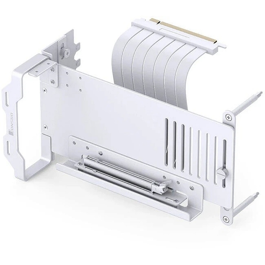 Vaizdo plokštė Jonsbo A50 vertikaler Grafikkartenhalter, PCIe 5.0 Kabelis, 175mm – baltos spalvos
