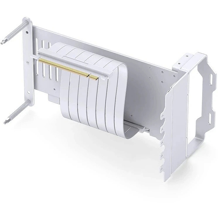 Vaizdo plokštė Jonsbo A50 vertikaler Grafikkartenhalter, PCIe 5.0 Kabelis, 175mm – baltos spalvos – 3