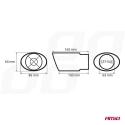 Насадка на глушитель MT 020B Насадка на глушитель MT 020B