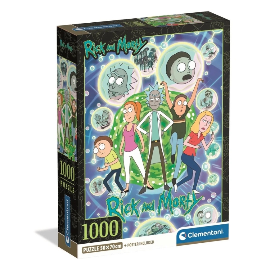 Clementoni Pusle 1000 tk - Rick ja Morty