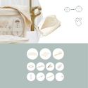 Babymoov – toilet accessory set "Teddy" – white – 6 liters capacity Babymoov – toilet accessory set "Teddy" – white – 6 liters capacity