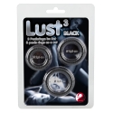 You2Toys Lust 3 Cock Rings black You2Toys Lust 3 Cock Rings black