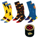 CERDÁ X-Men Marvel assortii täiskasvanute 3 sokkide komplekt CERDÁ X-Men Marvel assortii täiskasvanute 3 sokkide komplekt