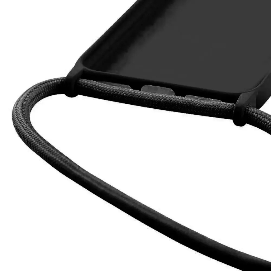 Strap Silicone telefono dėklas iPhone 11 Pro rožinis – 2