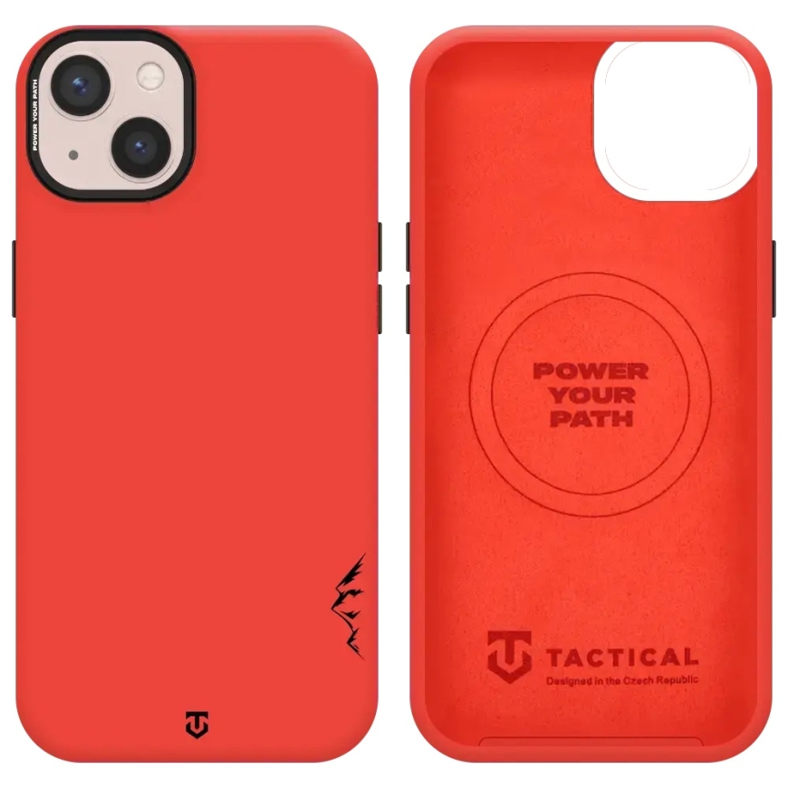 Tactical MagForce Velvet Smoothie 2.0 telefoni ümbris MagSafe toega iPhone 13 punane – 4