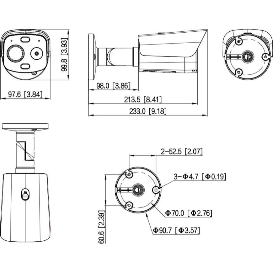 IP kaamera Dahua TPC-BF1241-LB3F4-DW-S8-V1 – 3