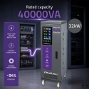 Qoltec Three-Phase Voltage Stabilizer AVR MULTIPROTECTION | 40kVA | Accuracy ± 3% | Servo Motor 3F | LCD | Expert Line Qoltec Three-Phase Voltage Stabilizer AVR MULTIPROTECTION | 40kVA | Accuracy ± 3% | Servo Motor 3F | LCD | Expert Line